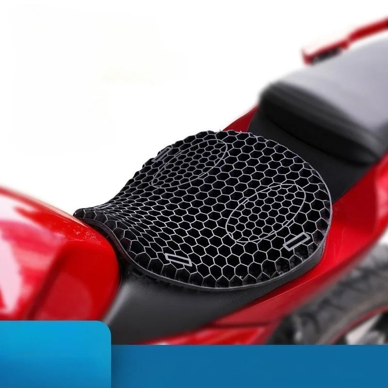 Moto Pressure Relief Ride Seat Pad Moto Accessories Motorcycle Seat Cushion 3D Honeycomb Anti-slip Motorcycle Gel Seat Cushion