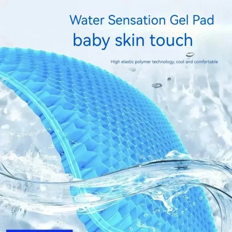 Universal Cooling Gel Car Seat Cushion - Breathable Honeycomb Pad with Ergonomic Support for Car, Office & Home Chairs