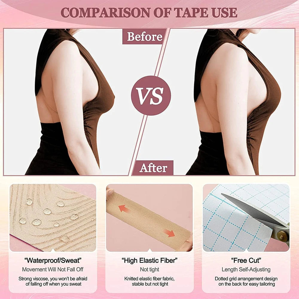 1 Roll Kinesiology Tape 5cm x 5m,Elastic Premium Athletic Tape,Uncut Tape Hypoallergenic and Waterproof for Muscle Pain Relief