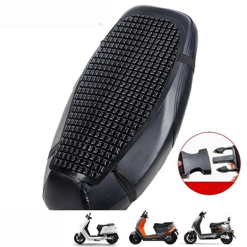 Moto Pressure Relief Ride Seat Pad Moto Accessories Motorcycle Seat Cushion 3D Honeycomb Anti-slip Motorcycle Gel Seat Cushion