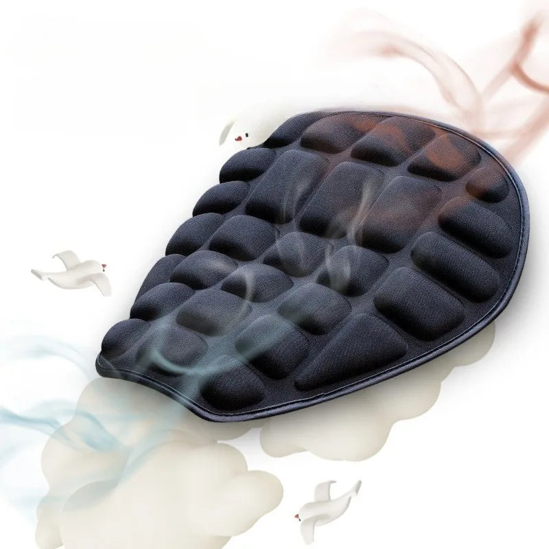 Moto Pressure Relief Ride Seat Pad Moto Accessories Motorcycle Seat Cushion 3D Honeycomb Anti-slip Motorcycle Gel Seat Cushion