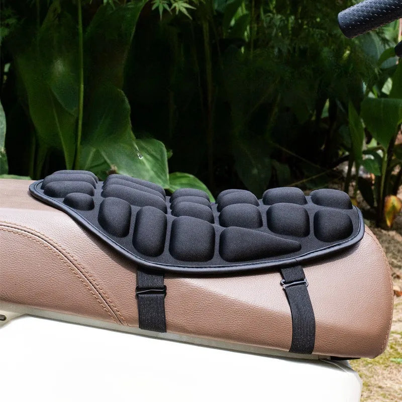 Moto Pressure Relief Ride Seat Pad Moto Accessories Motorcycle Seat Cushion 3D Honeycomb Anti-slip Motorcycle Gel Seat Cushion