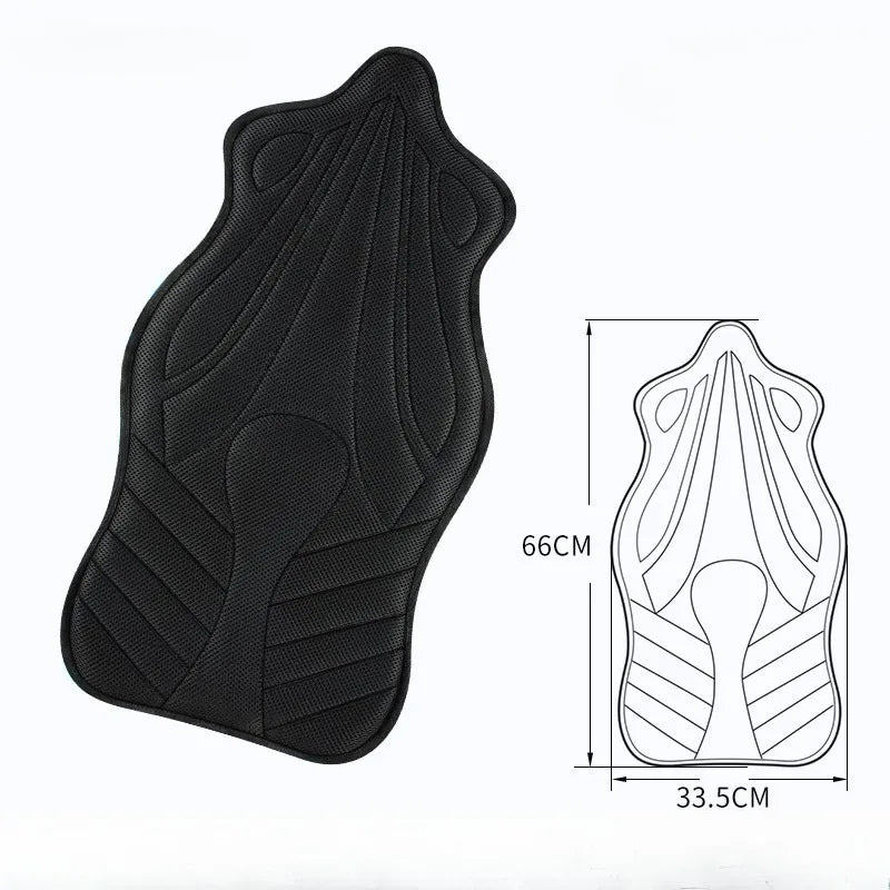 Moto Pressure Relief Ride Seat Pad Moto Accessories Motorcycle Seat Cushion 3D Honeycomb Anti-slip Motorcycle Gel Seat Cushion